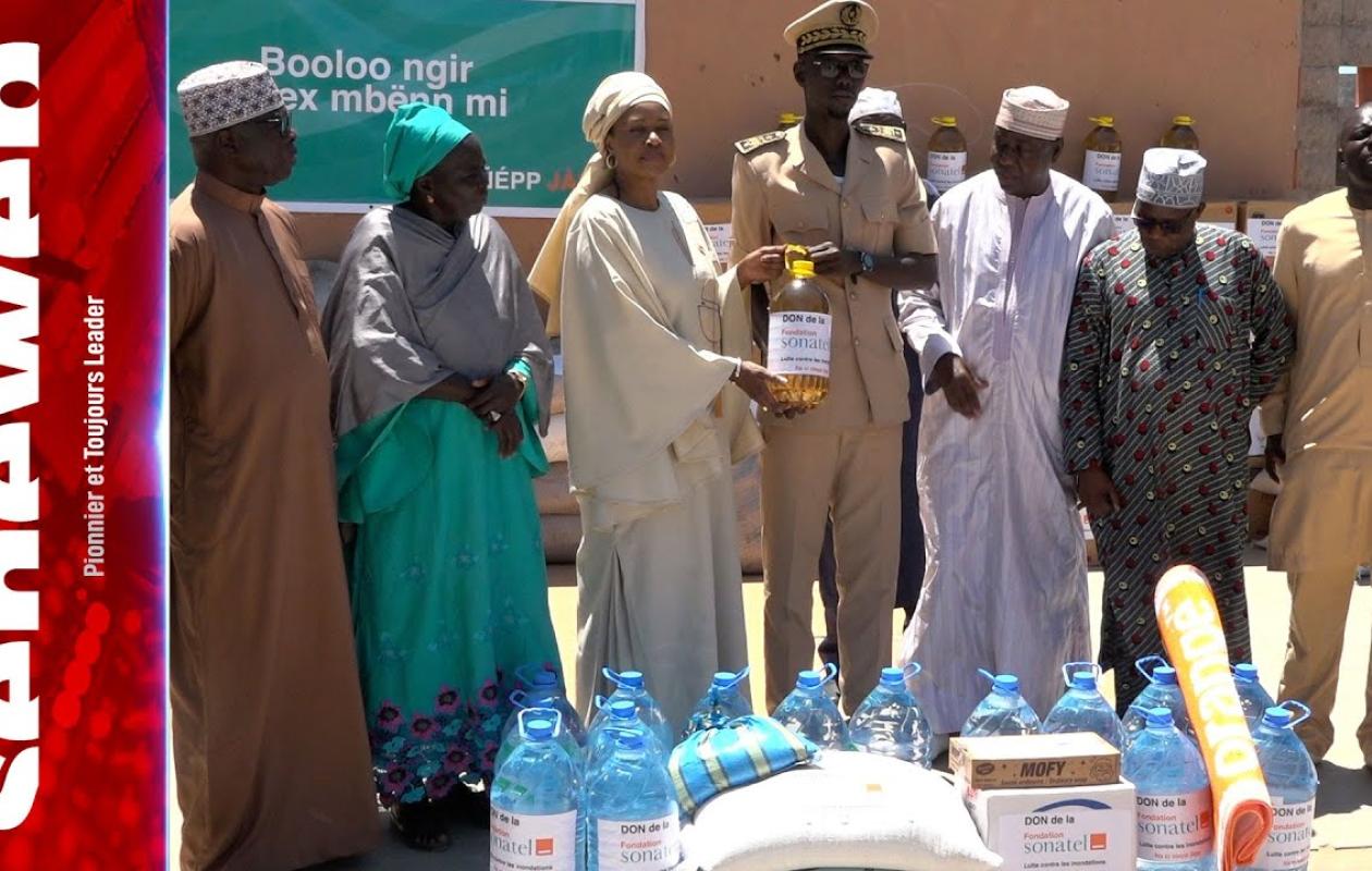 Inondations à Dakar : La Fondation Sonatel soutient les familles impactées