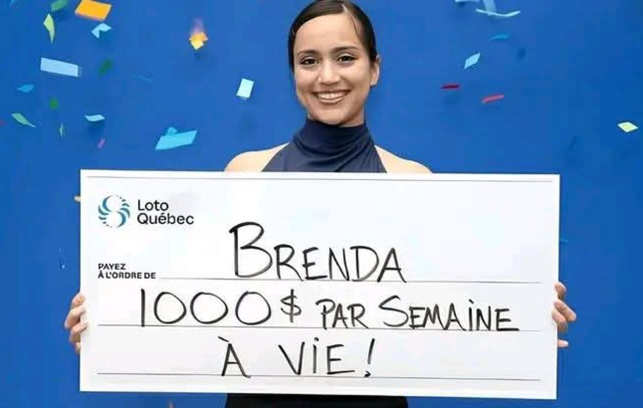 Canada : Une gagnante de loterie préfère un revenu à vie plutôt qu’un million cash