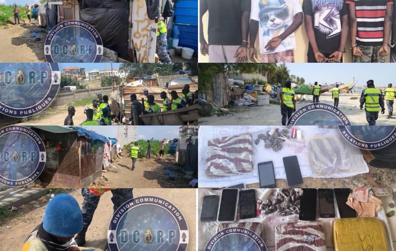 Dakar- Podor: La gendarmerie frappe fort contre la délinquance avec 89 interpellations