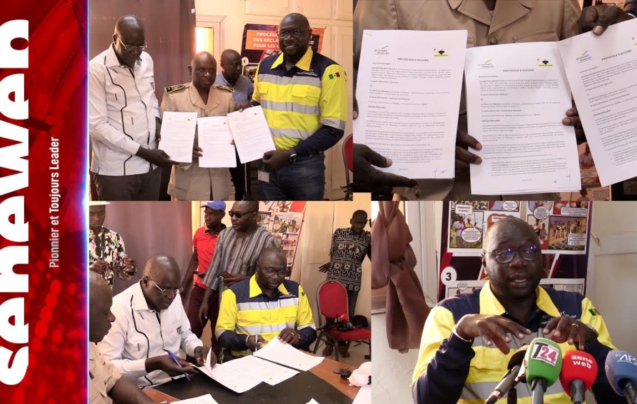 Partenariat GCO-Mairie de Méouane : Signature d’un protocole d’accord dans le cadre du développement local et de la responsabilité sociétale