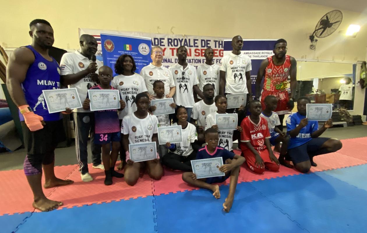 Initiation au Muay Thai : Une semaine de formation intensive pour la promotion de la discipline au Sénégal