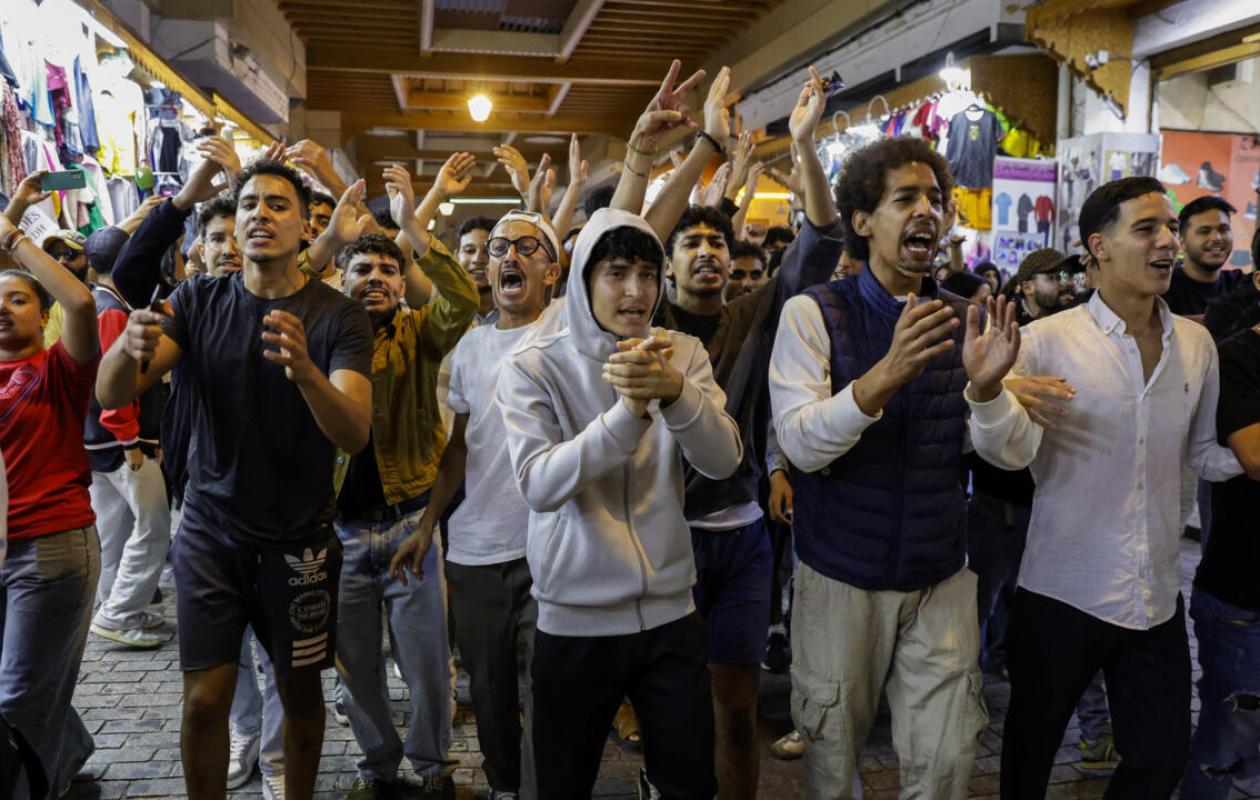 Maroc: des heurts lors de manifestations inédites de jeunes