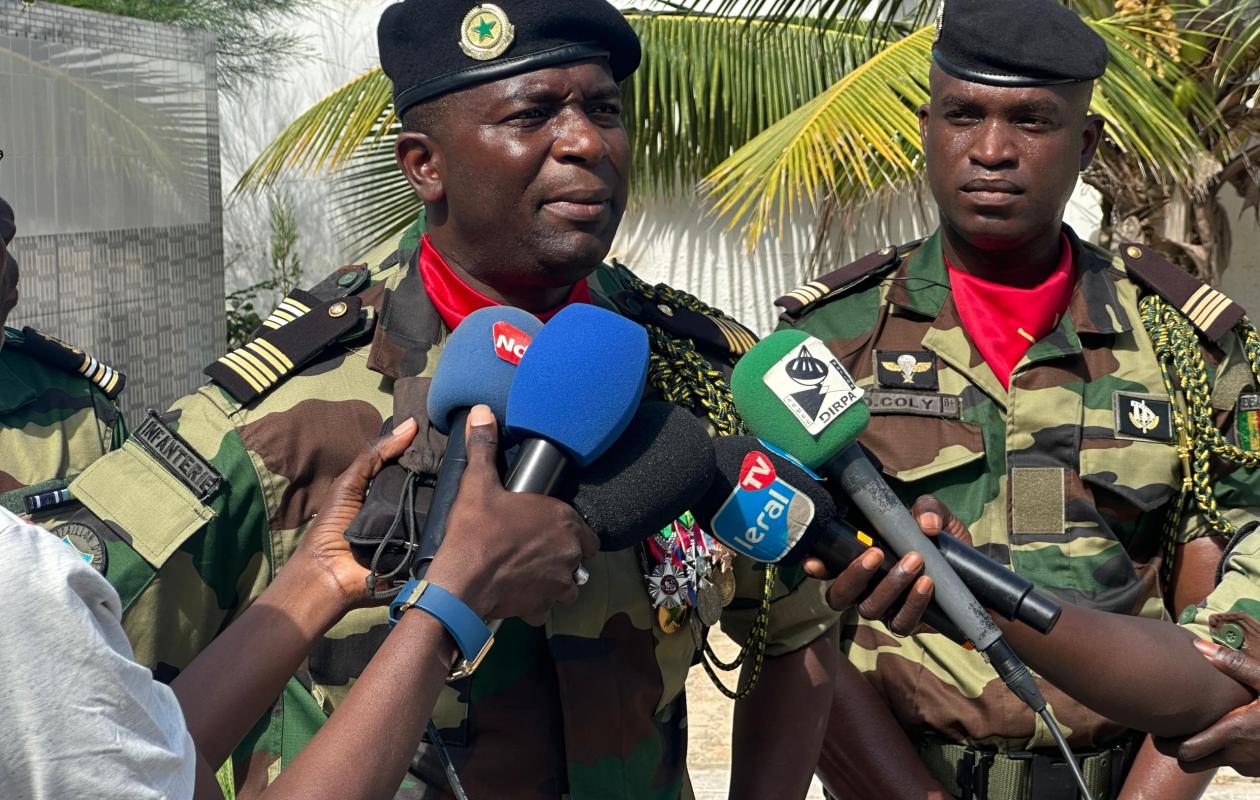 Saint-Louis : Le colonel Alioune Samassa installé à la tête de la zone militaire n°2