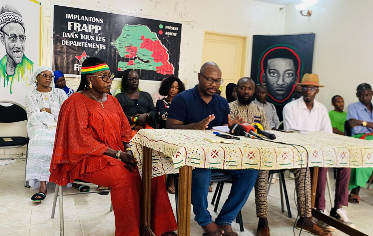Le FRAPP dénonce le « kidnapping » de Serigne Mbaye Diouf par la marine israélienne