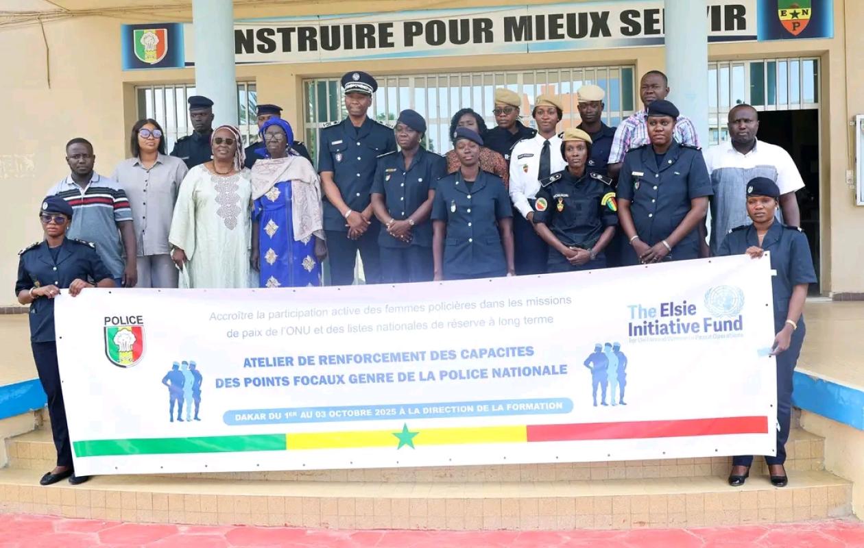 Police nationale : Renforcement des capacités des points focaux genre