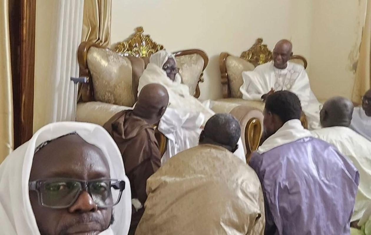 Touba : Mansour Faye reçu par le Khalife général des Mourides