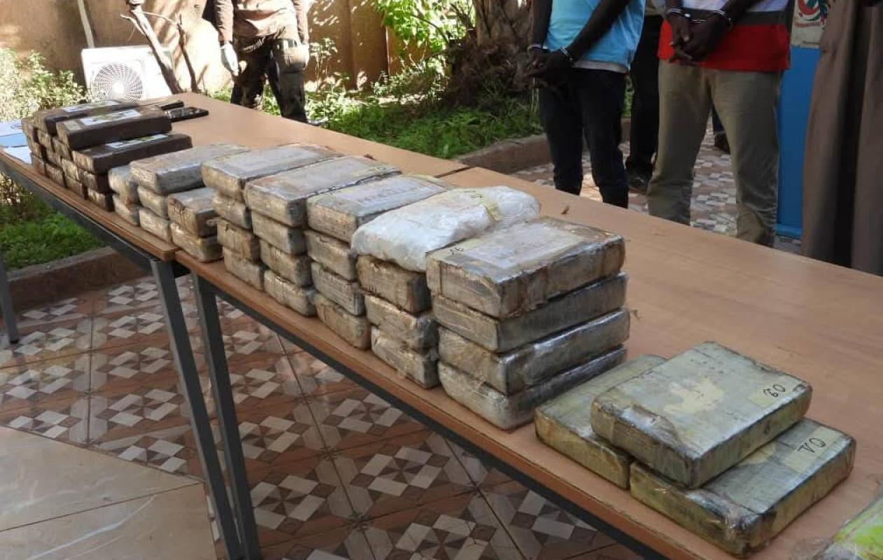 Niger : Saisie record de 51,7 kg de cocaïne à Gaya, d’une valeur de plus de 2,5 milliards FCFA