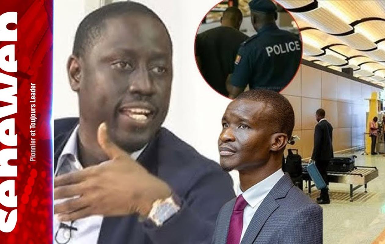 Bloqué à l'aéroport, suivez le point de presse de Pape Malick Ndour