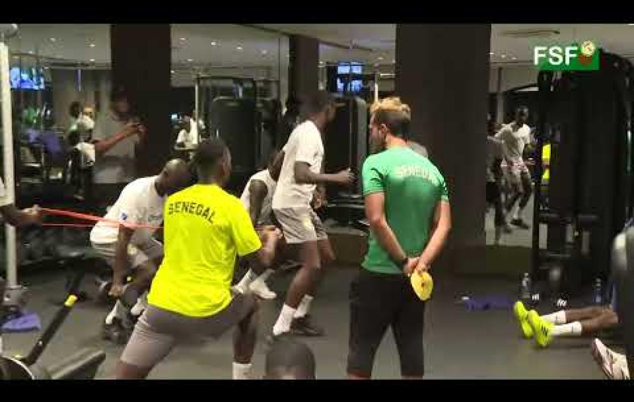 Match Soudan du Sud - Sénégal: première séance d’entraînement des Lions à Juba