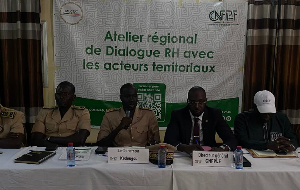 Kédougou : LE CNFPLF mise sur le dialogue pour une fonction publique locale performante