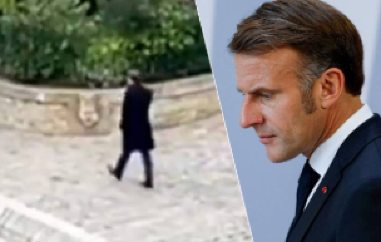 Macron a marché seul le long de la Seine après la démission de Lecornu