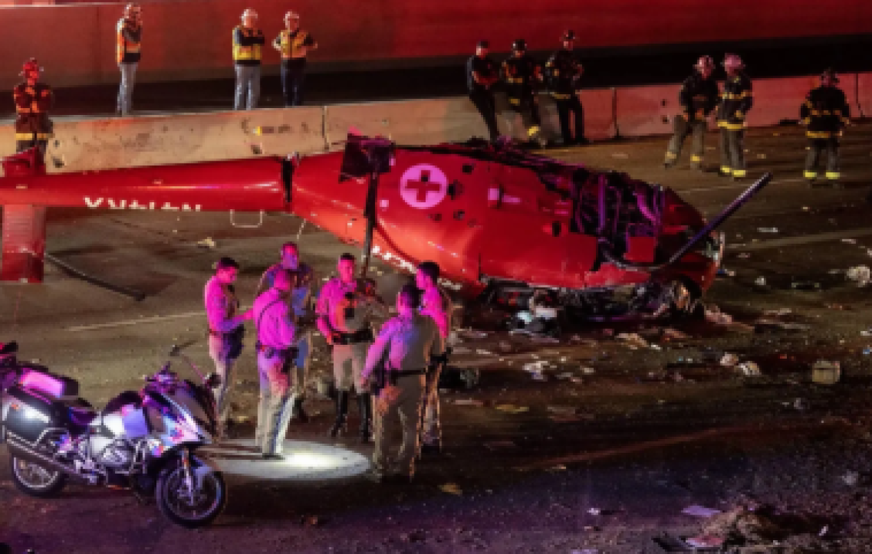 Californie : un hélicoptère médical s’écrase à Sacramento, trois personnes hospitalisées dans un état critique