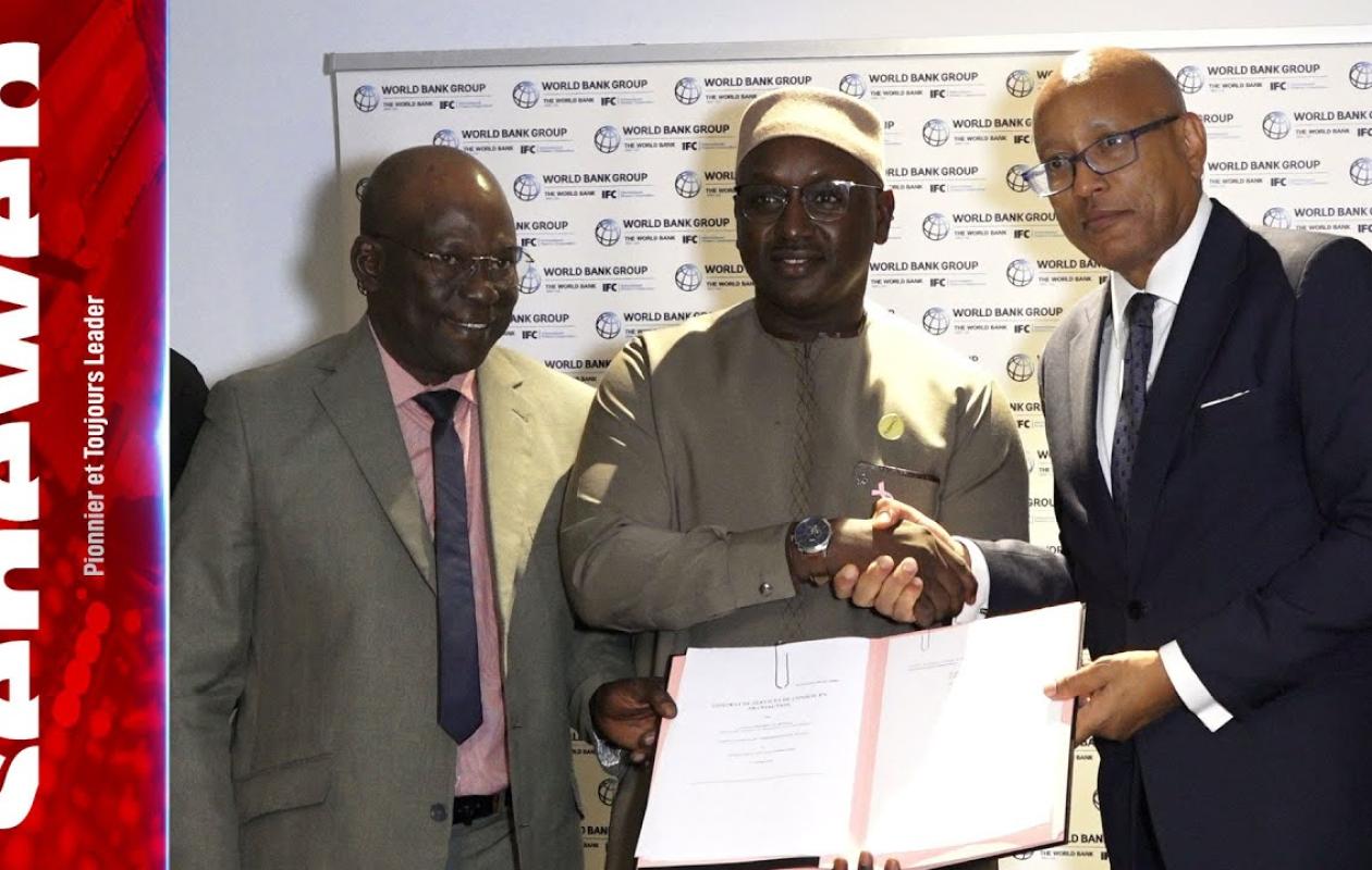 Eau et assainissement : Le Ministère de l’Hydraulique et la Banque mondiale signent un mandat de conseil en transaction PPP