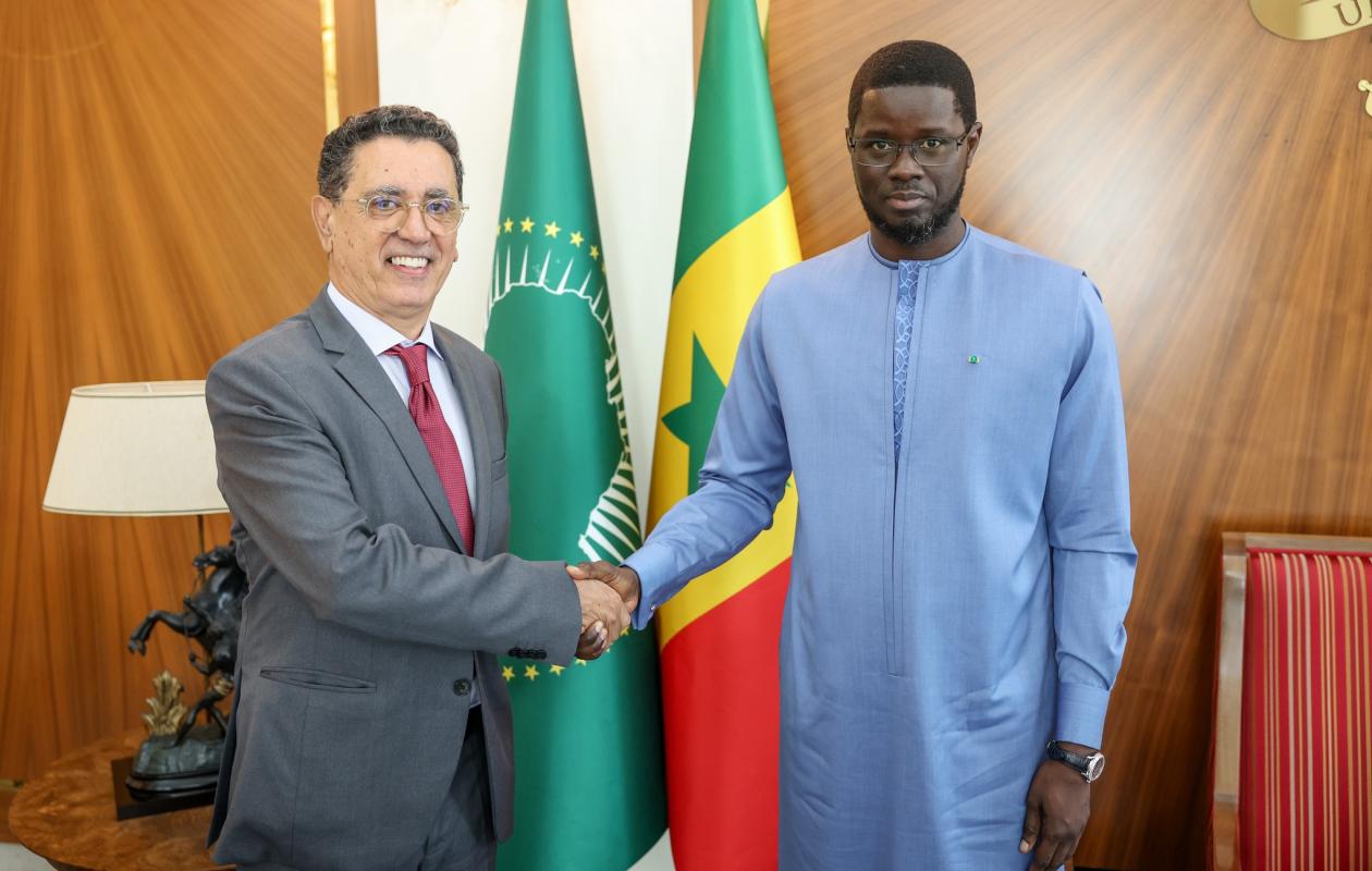 Audience au palais : Le président Faye a reçu le PDG du groupe Bank of Africa