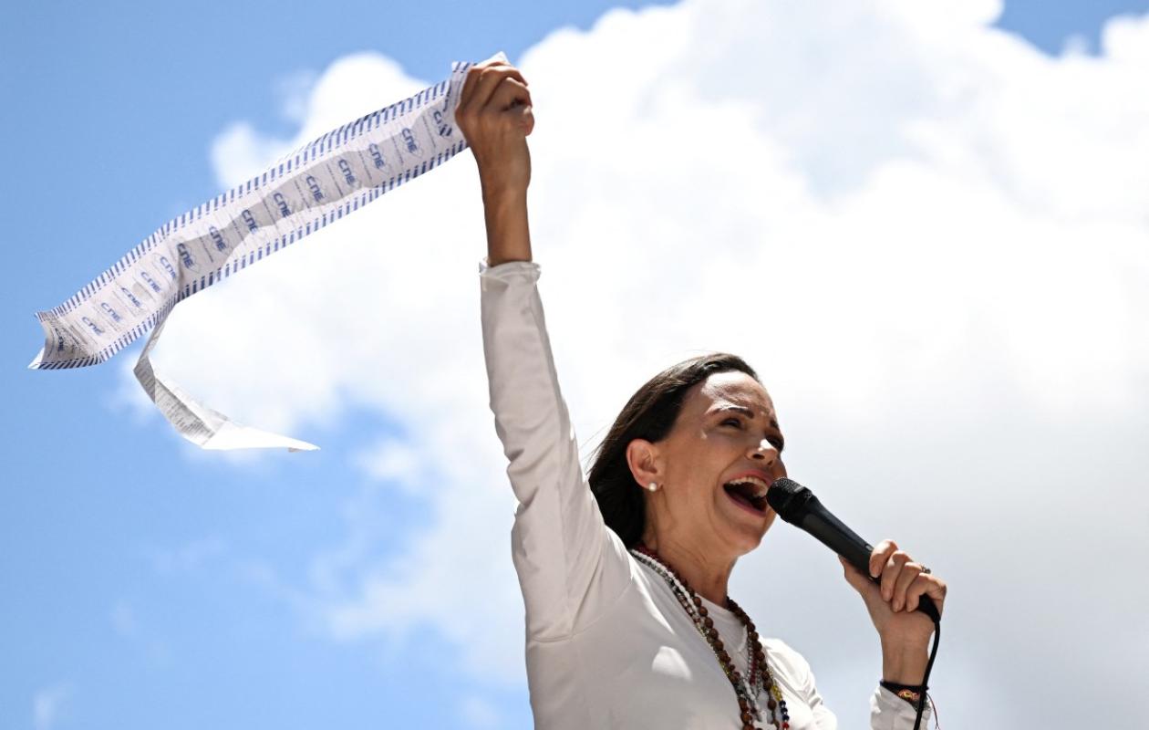 Maria Corina Machado, lauréate du Prix du Nobel de la Paix,  visage et âme de l'opposition au Venezuela