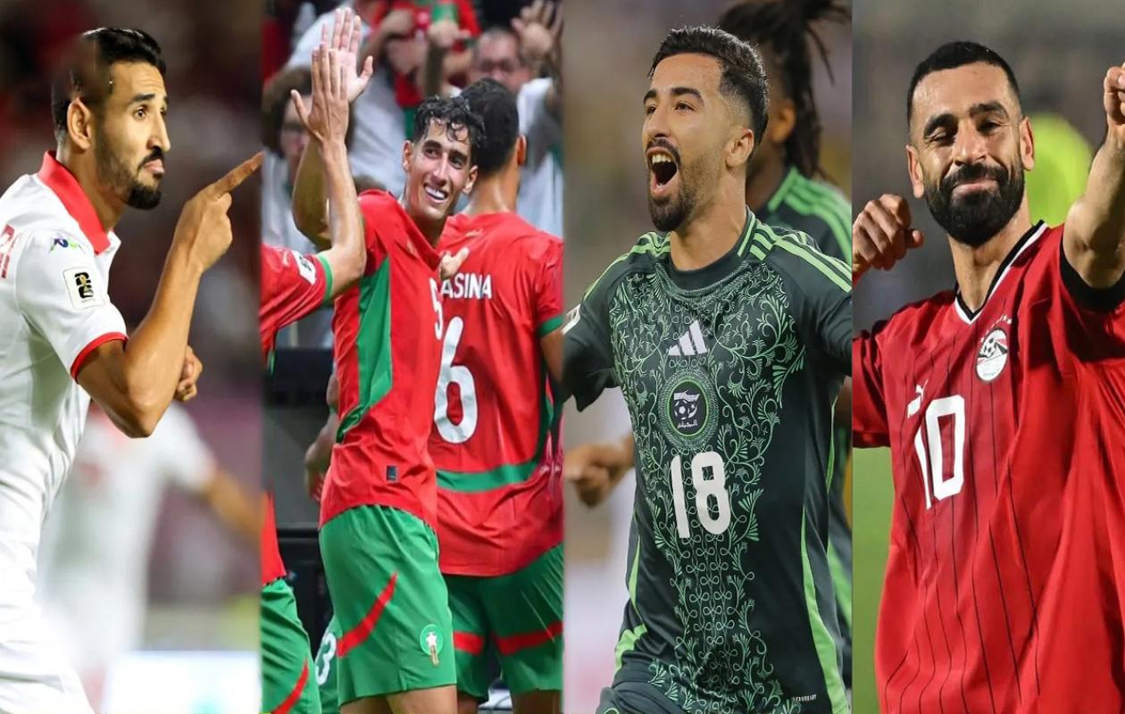 Coupe du monde 2026 : Maroc, Tunisie, Algérie et Égypte qualifiés, le football maghrébin impose sa suprématie