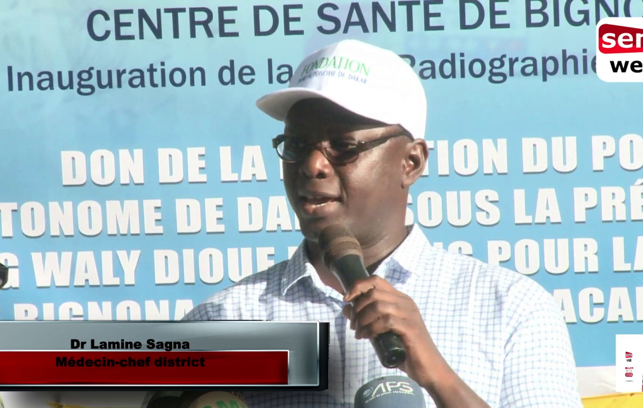 Bignona : Le DG du Port autonome de Dakar équipe le centre de santé d'une radiographie