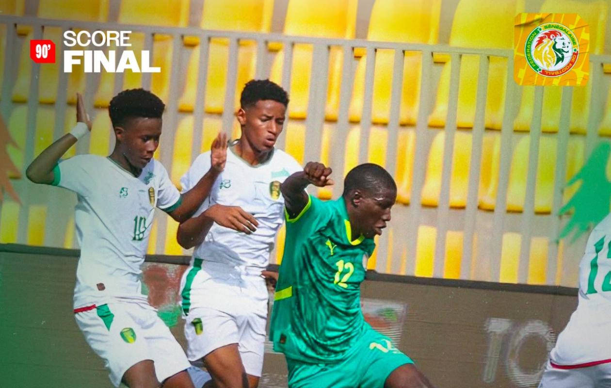 Tournoi UFOA/A U17 : le Sénégal écarte la Mauritanie et file en demi-finale