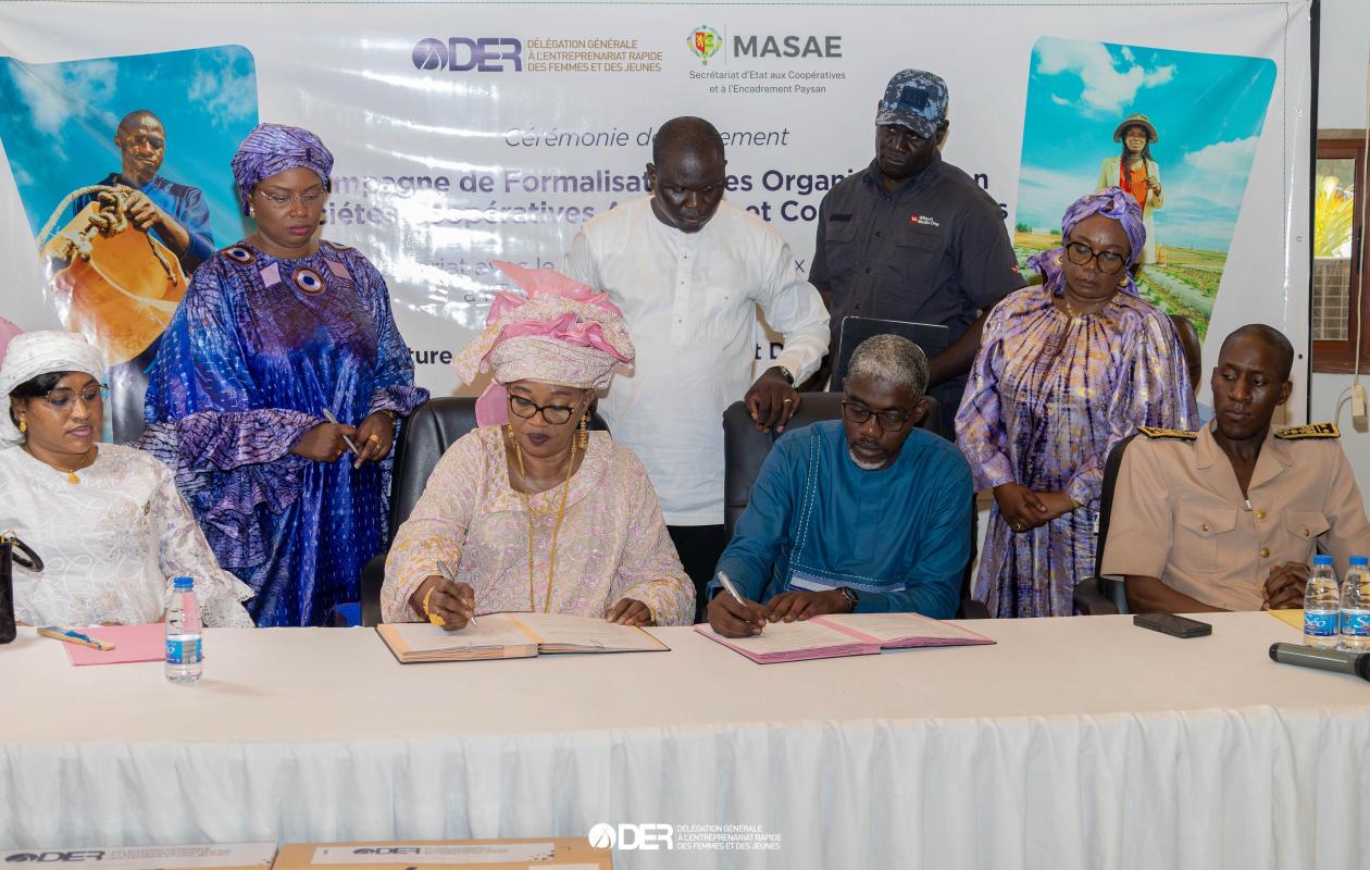 Kaolack : La DER/FJ et le SECEP lancent la campagne de forma... | Seneweb