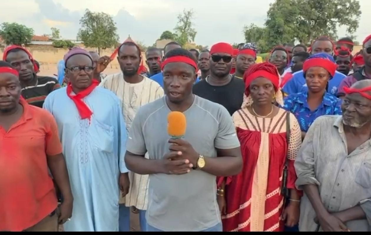 Tambacounda : Manifestation à Sinthiou Maléme contre le morcellement illégal de 500 hectares de terres