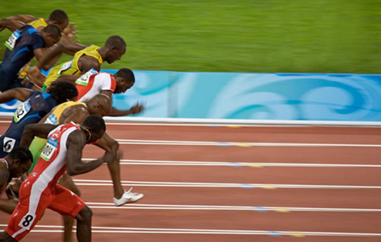 Pourquoi, en athlétisme, le sprint final s'entraîne-t-il séparément ?
