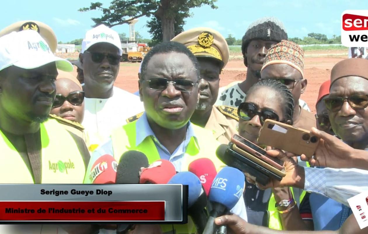 Agropole Sud : Le ministre Serigne Guèye Diop prône un changement de paradigme pour une ouverture à tous les produits de la Casamance