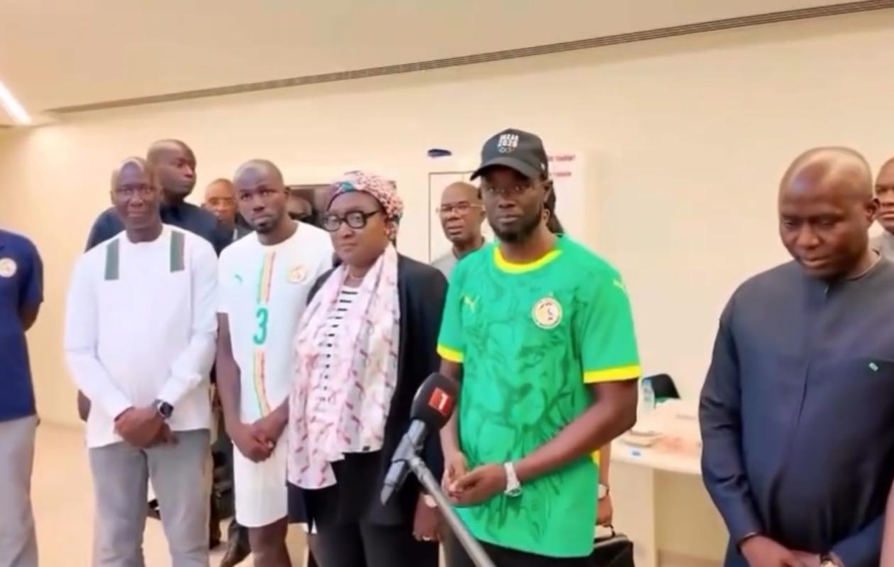 Vestiaire des lions : Le message fort que le Pr. Diomaye a adressé aux joueurs