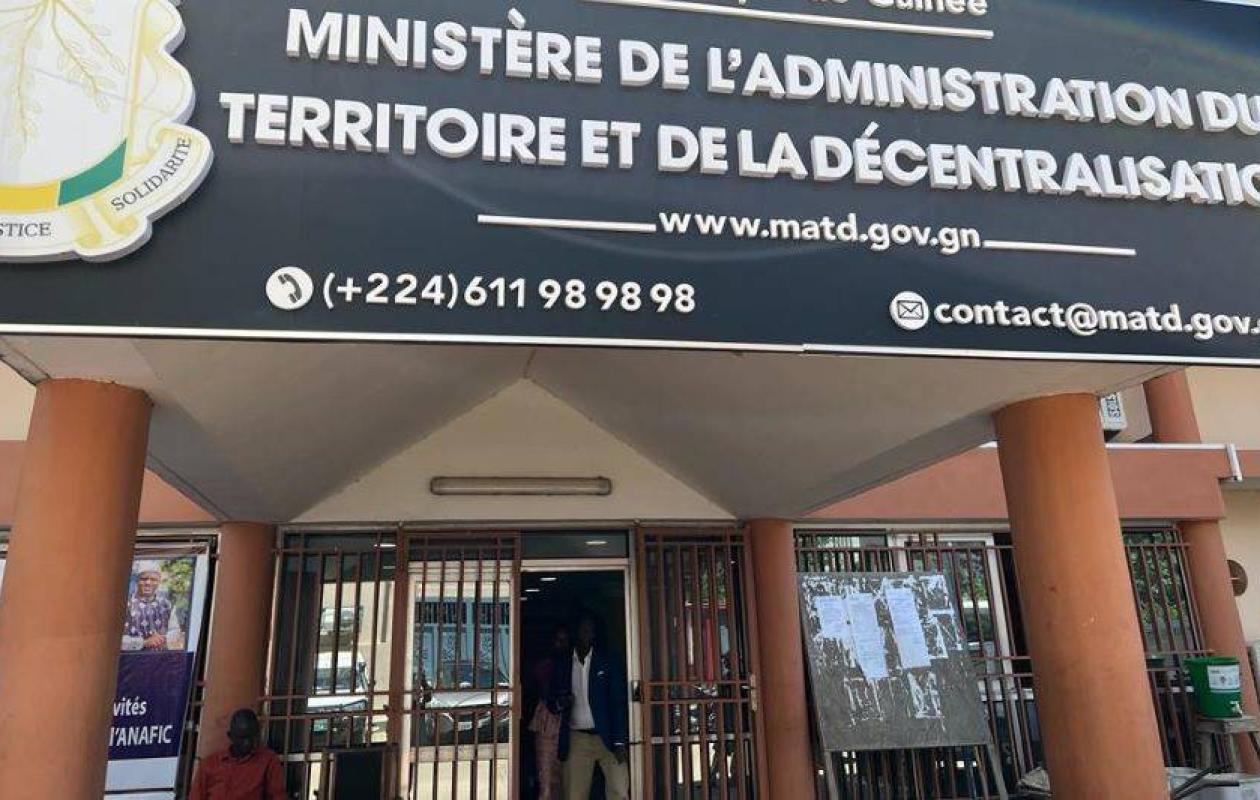 Présidentielle 2025 en Guinée :  Congés et voyages suspendus au ministère de l'Administration du Territoire