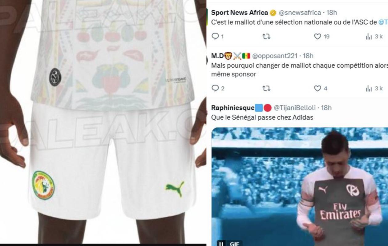 Equipe nationale : Le nouveau maillot des Lions a fuité, les critiques des supporters fusent (photos)