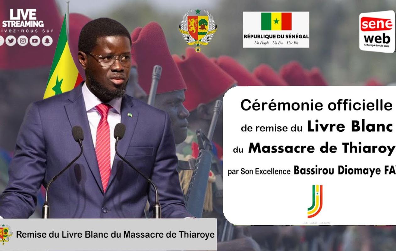 Massacre de Tharoye : Suivez la remise du livre blanc au PR Diomaye Faye