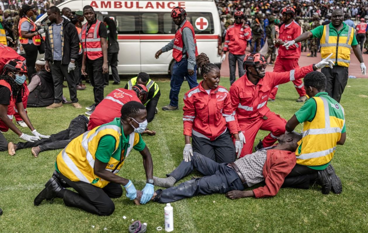 Kenya : deux morts après une bousculade aux funérailles de l'opposant Odinga