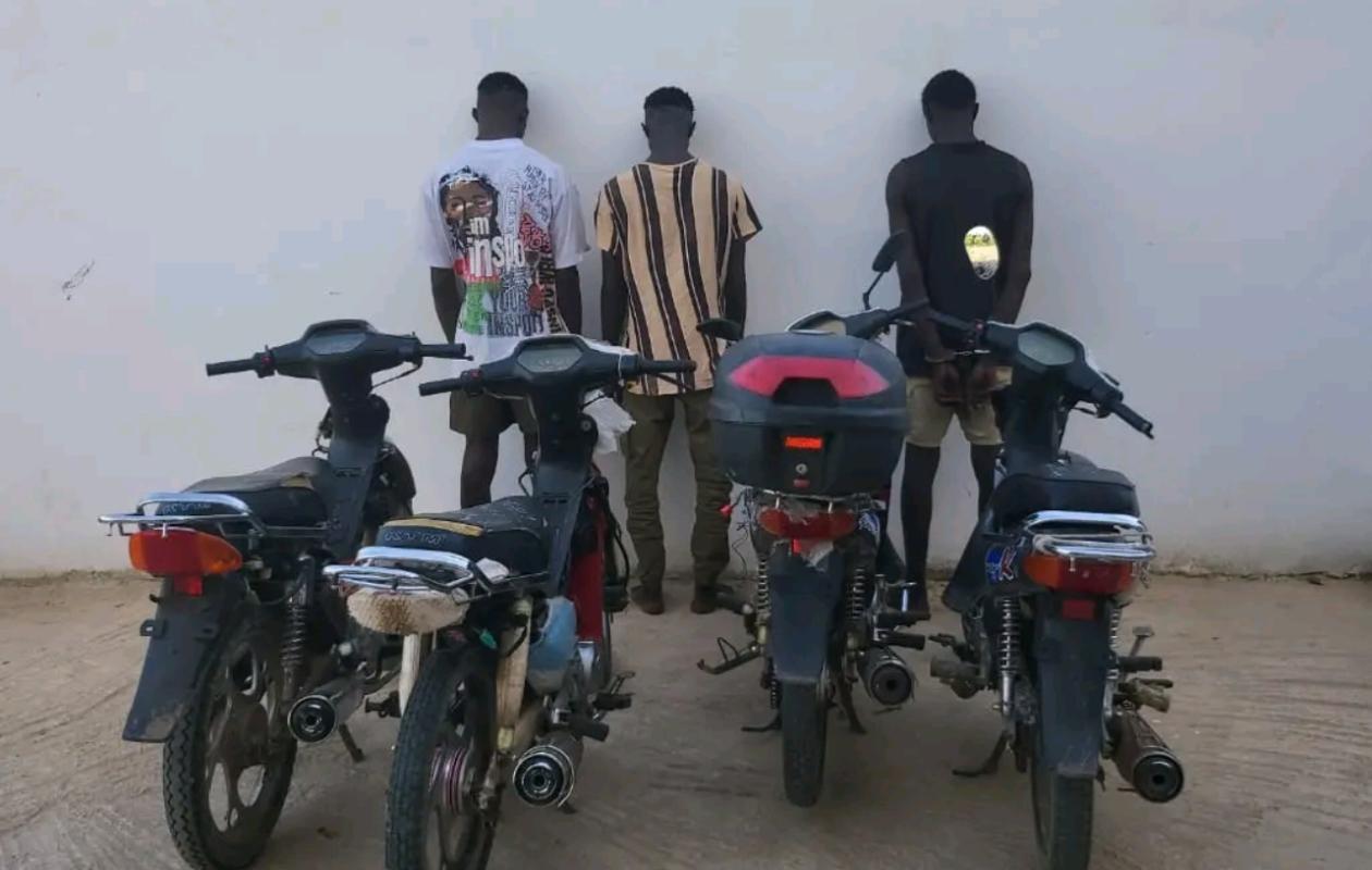 Kaolack : Une bande de voleurs de motos tombe dans les filets de la police