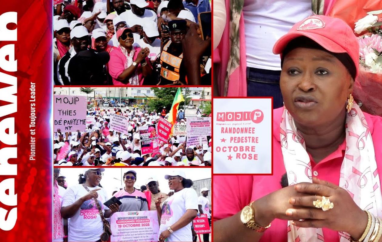 « Le cancer tue plus qu’on ne l’imagine » : Le MOJIP organise une marche collective pour le dépistage et la solidarité