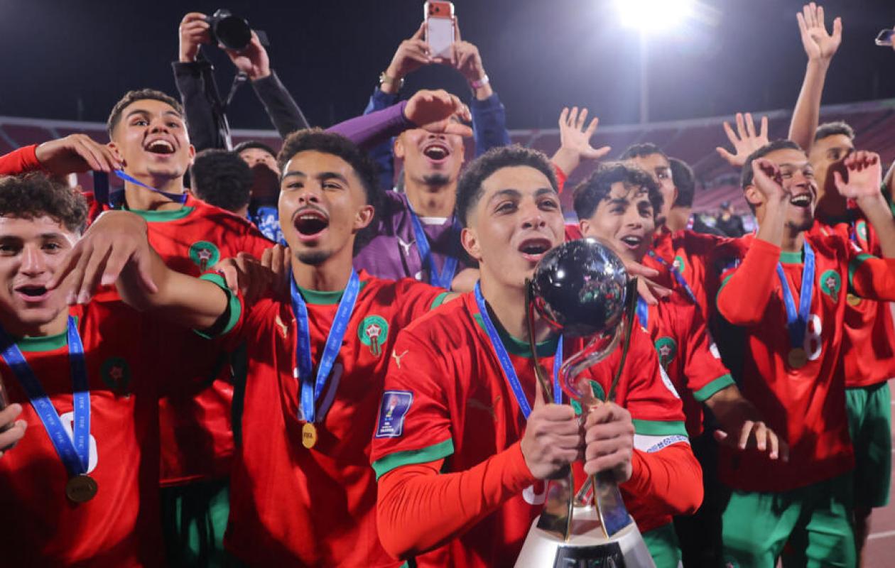 "Ce n'est que le début": le Maroc en fête après sa victoire au Mondial U20