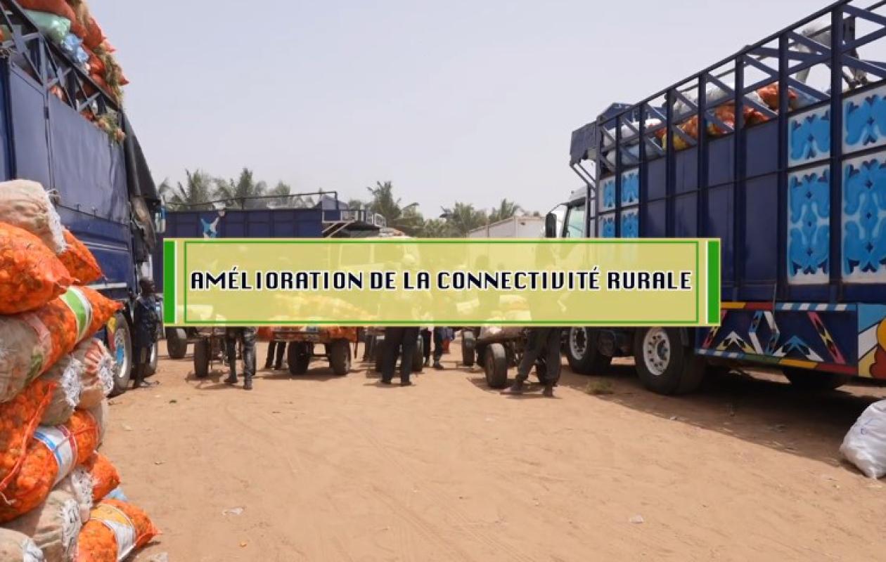Le Projet d'Amélioration de la Connectivité dans les Zones Agricoles (PCZA) : Bilan à mi parcours