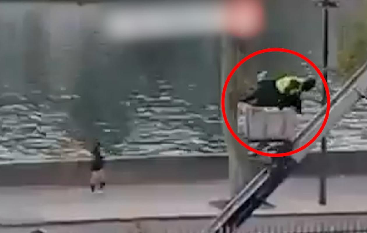 Les incroyables images de la fuite des voleurs du Louvre avec leur butin