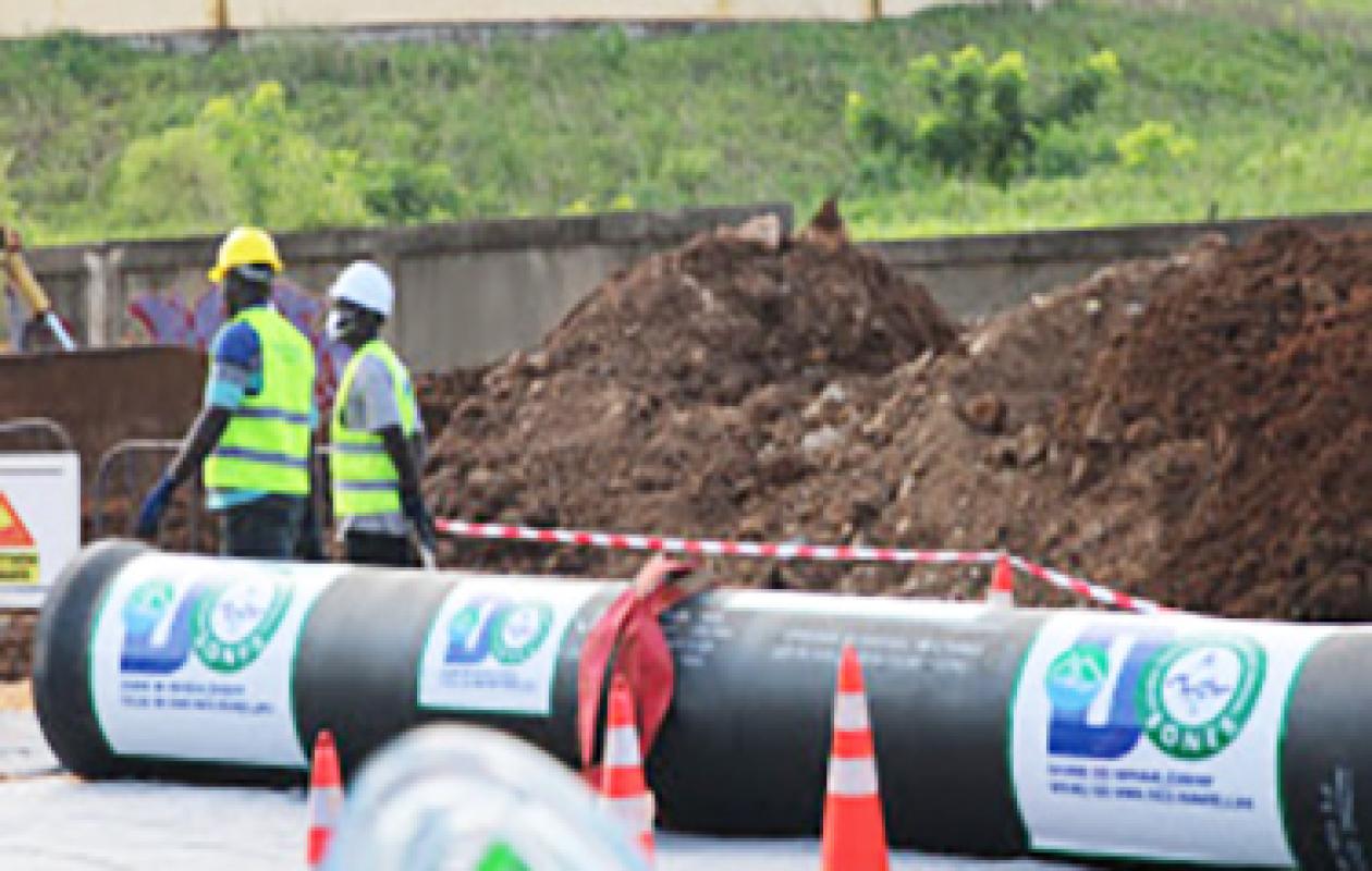 Travaux à Dakar : Poursuite des travaux de pose de 2 conduites de gros diamètres sur l’Avenue Cheikh Anta DIOP