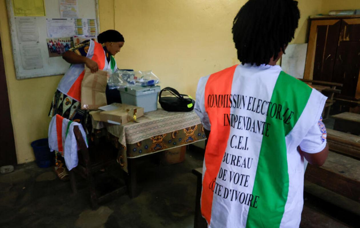 Côte d'Ivoire: début du vote pour l'élection présidentielle