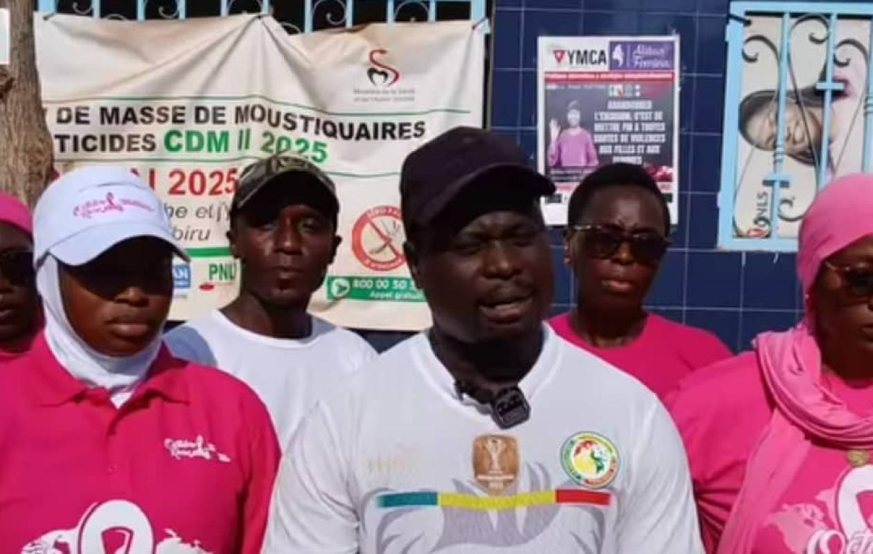 Octobre rose : La Cjrs/Sédhiou en randonnée pédestre pour accroître la sensibilisation contre le cancer du sein et du col de l'utérus