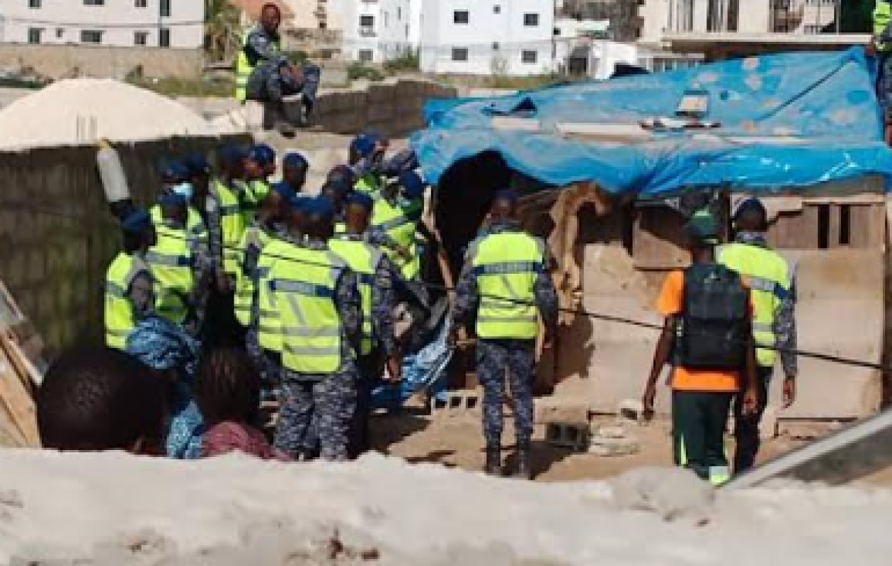 Opération de déguerpissement à Dakar : 11 sites démolis par la gendarmerie