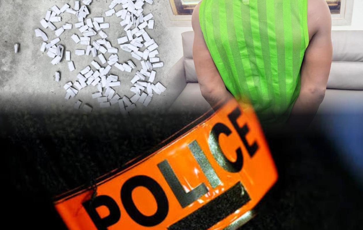 Marché Castors : I.Diallo arrêté par la police de Dieuppeul avec 154 képas de Kush