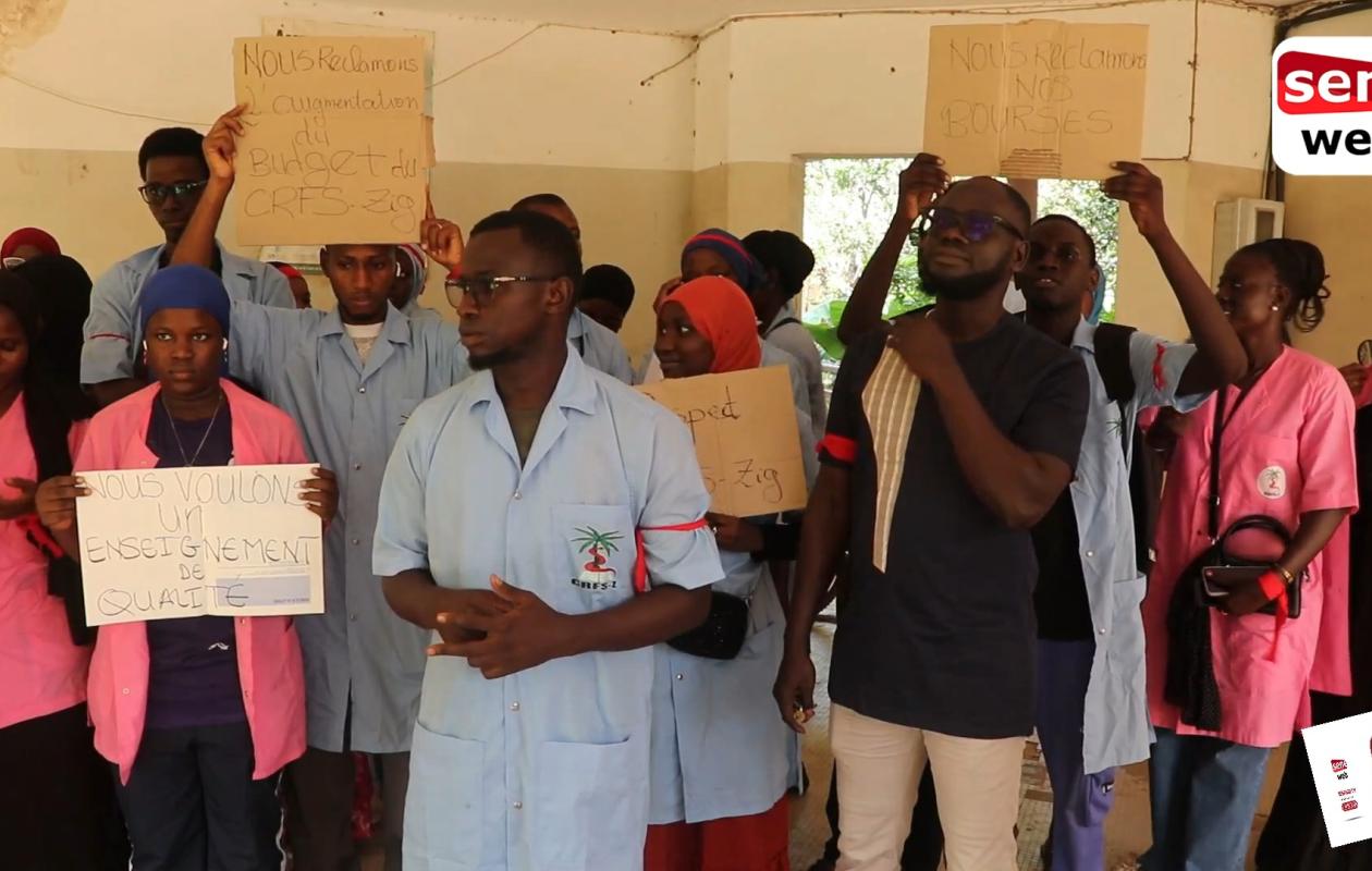 Centre régional de formation en santé de Ziguinchor : Les étudiants boycottent les activités pédagogiques pour dénoncer leurs conditions d’études