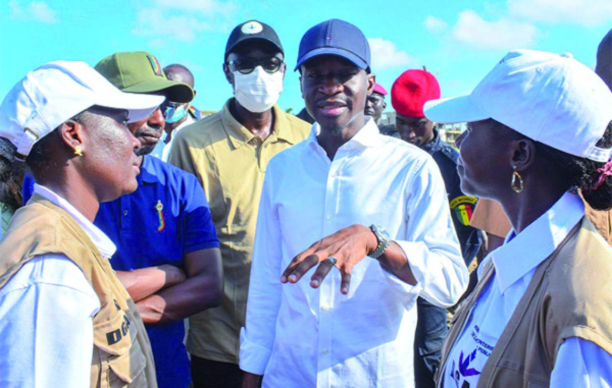 Thiès : Visite surprise du ministre Bamba Cissé au marché central