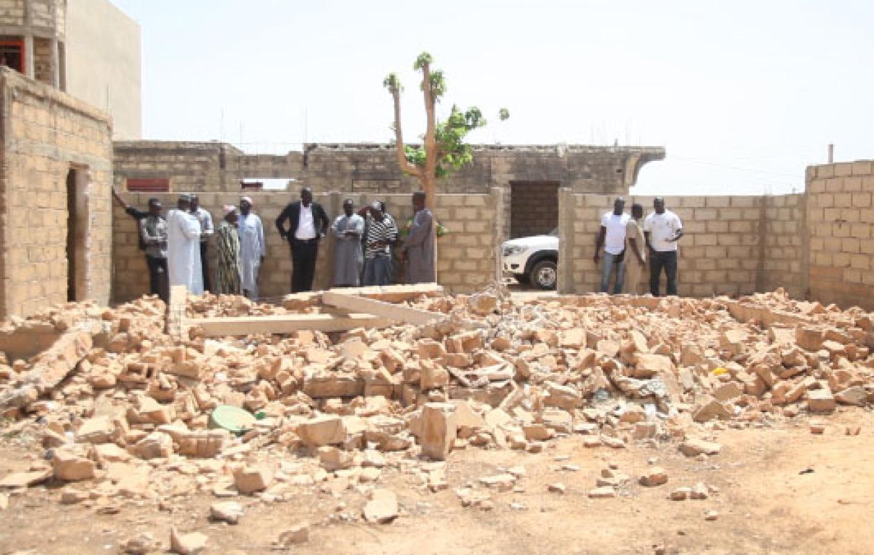 Démolition d'un restaurant à Thiès : L'emploi de 40 jeunes mis en jeu