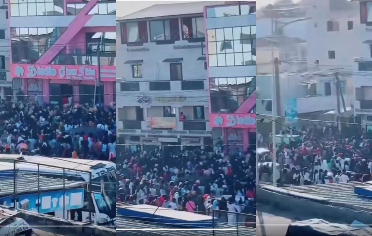 Des centaines de jeunes se ruent chez Diodio "Glow Up" pour un recrutement (vidéo)