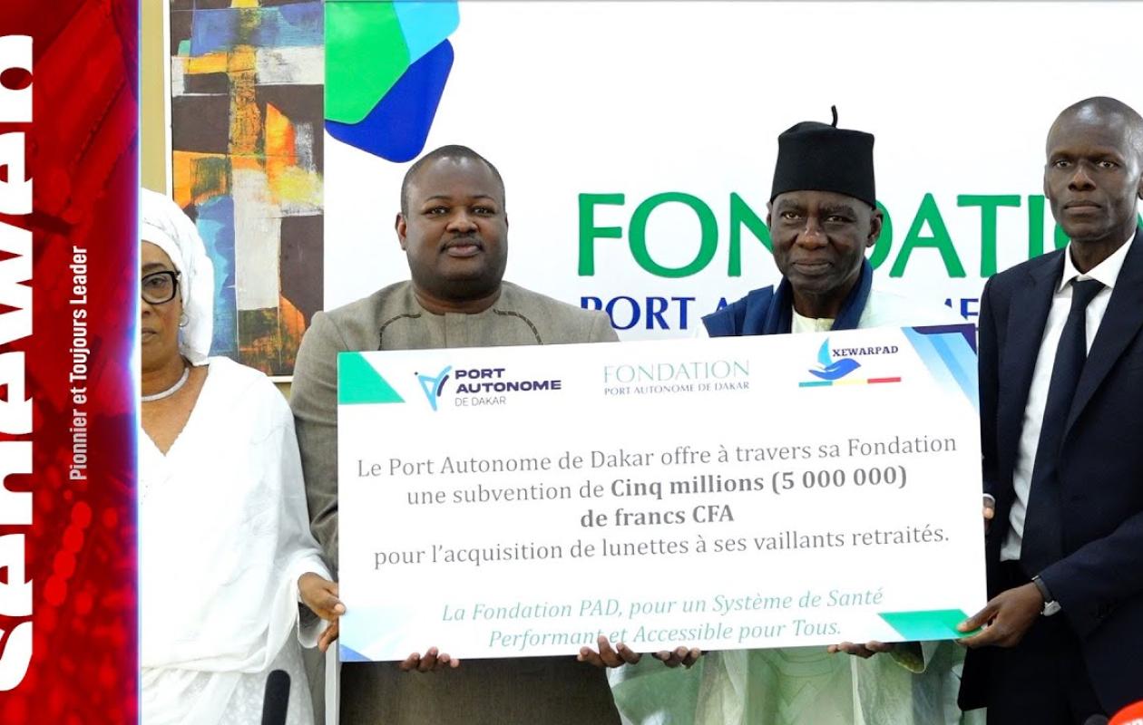 Port de Dakar : Waly Diouf Bodiang lance une campagne de consultations médicales gratuites au profit des retraités
