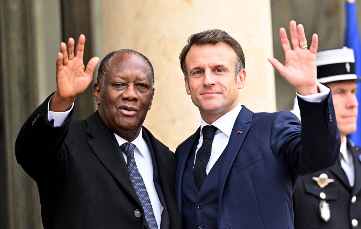 Côte d'Ivoire: Macron félicite Ouattara, appelle à poursuivre "l'approfondissement" bilatéral