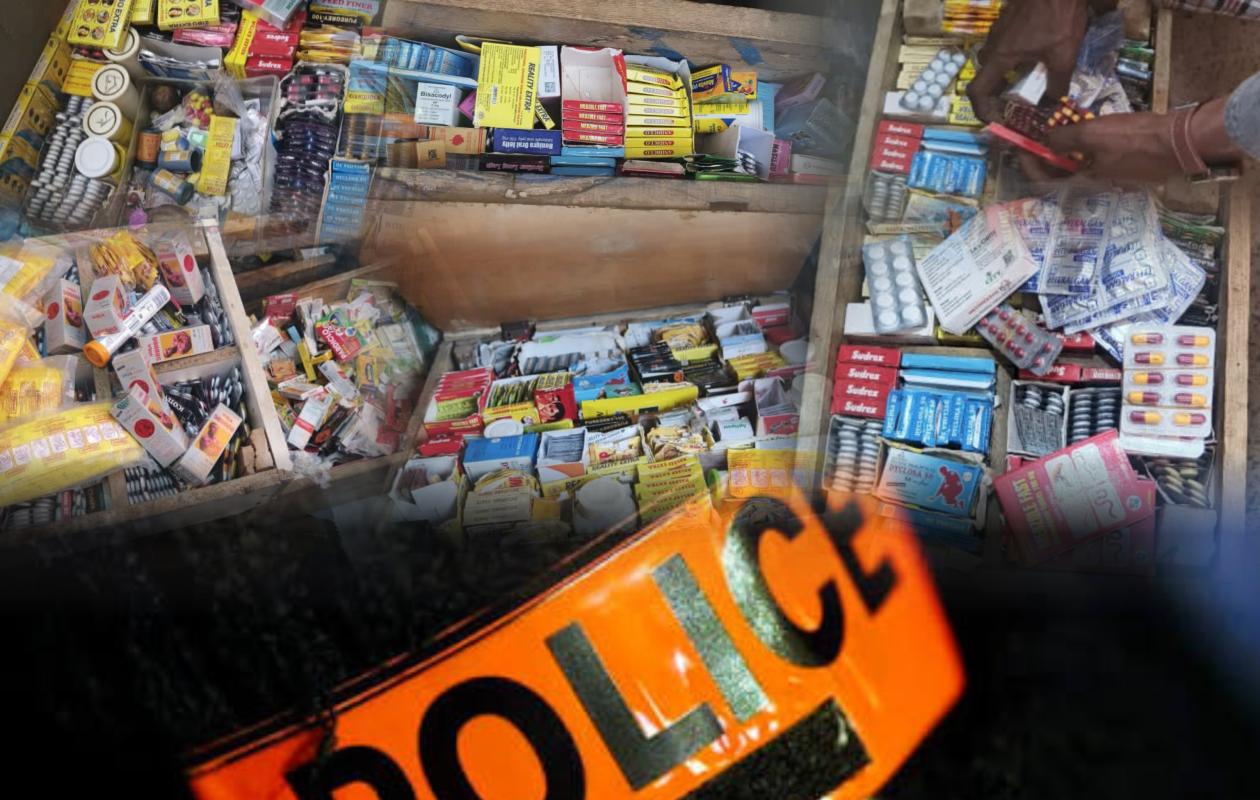 Guédiawaye : La BNLPC démantèle 8 points de vente de faux médicaments,  une valeur de 50 millions F CFA saisie