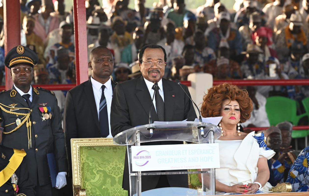 Paul Biya prête serment pour un huitième mandat
