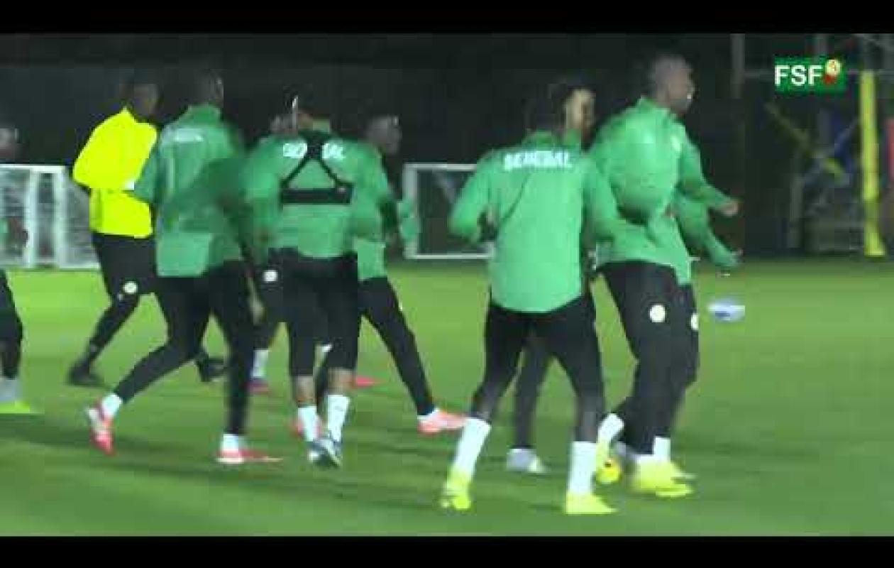 Amical Brésil -Sénégal: Première séance d’entraînement des Lions à Londres